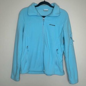 Columbia Fleece Jacket Light Blue